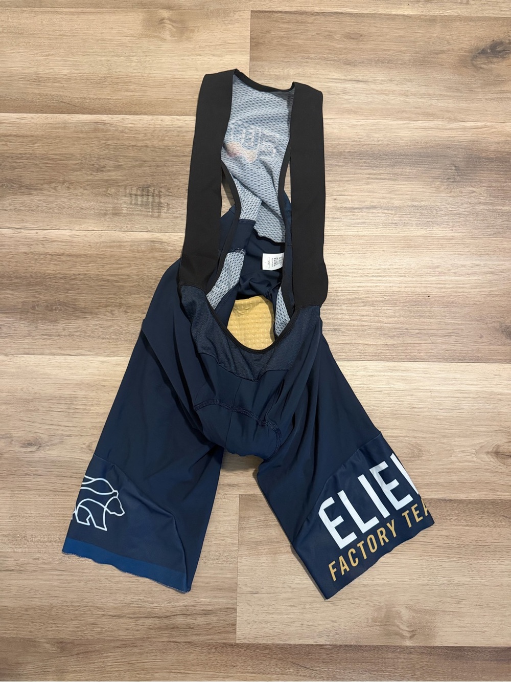 Eliel Factory Team cycling bib shorts size L